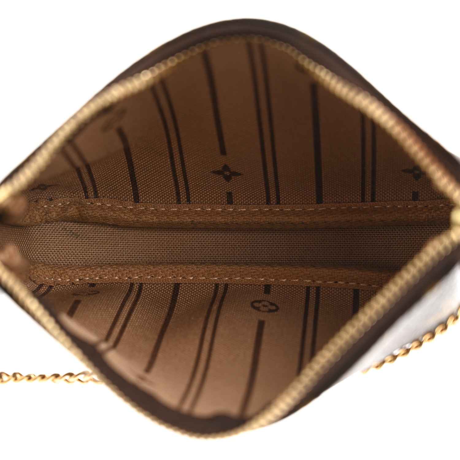 Louis Vuitton Monogram Complice Trunks and Bags Mini Pochette Accessories Beige 5 of 12