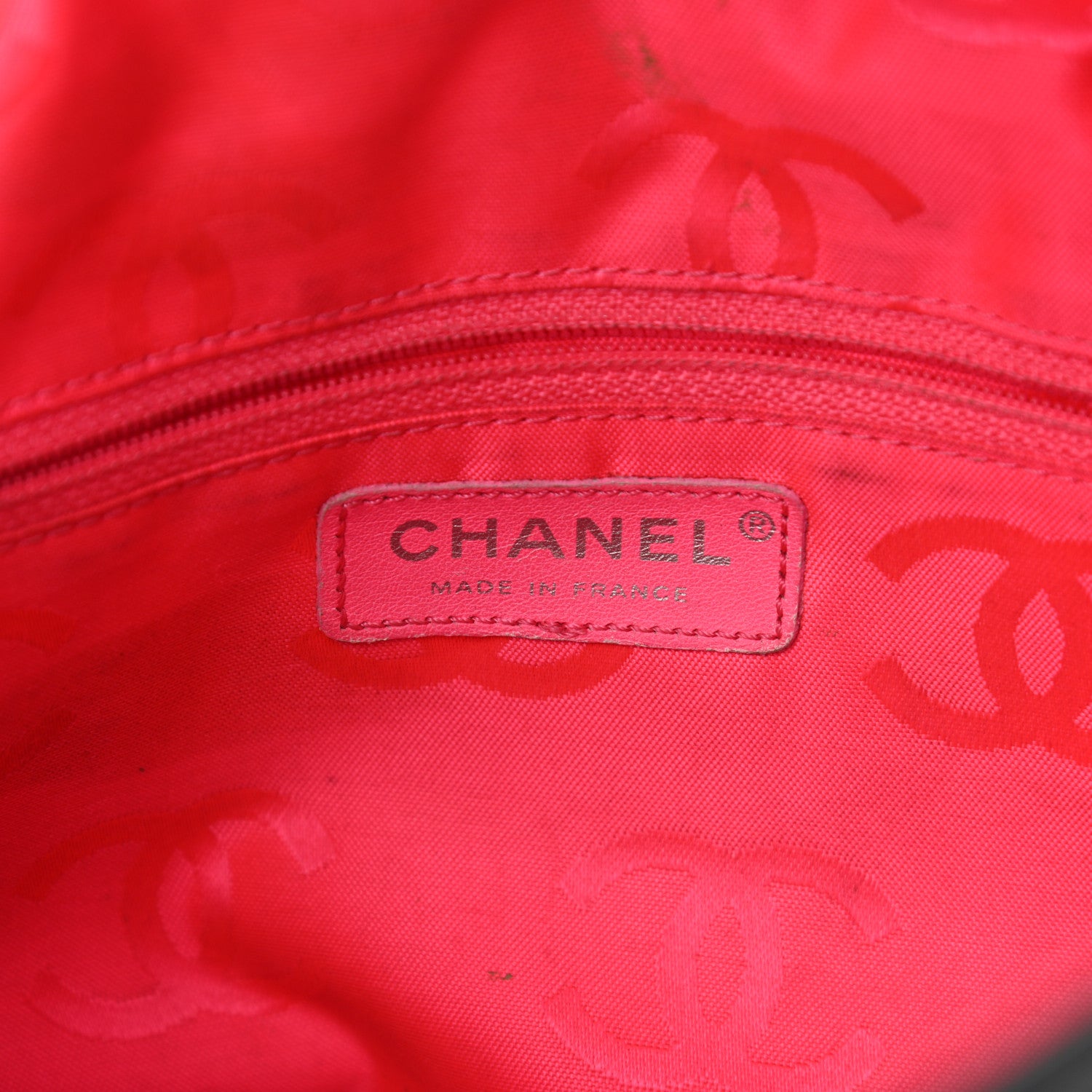 Chanel Calfskin Quilted Large Cambon Flap Black White 6 of 25