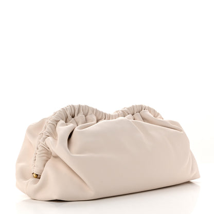 Mansur Gavriel Lambskin Cloud Clutch White 3 of 8