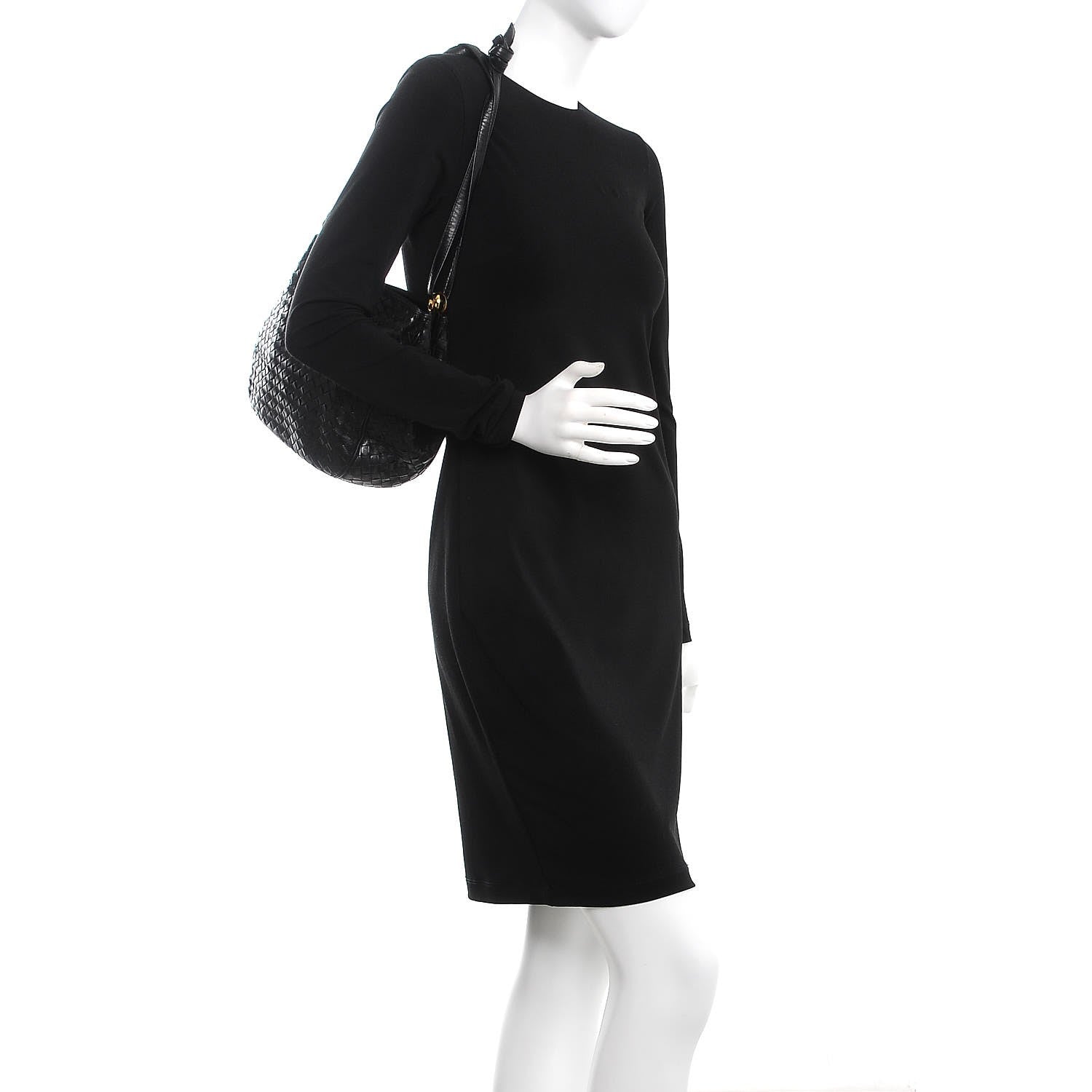Bottega Veneta Nappa Intrecciato Tote Nero Black 2 of 13