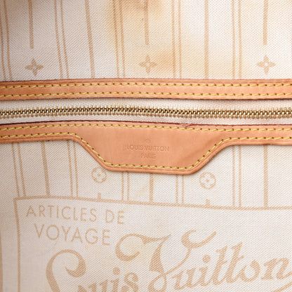 Louis Vuitton Damier Azur Neverfull MM 6 of 22