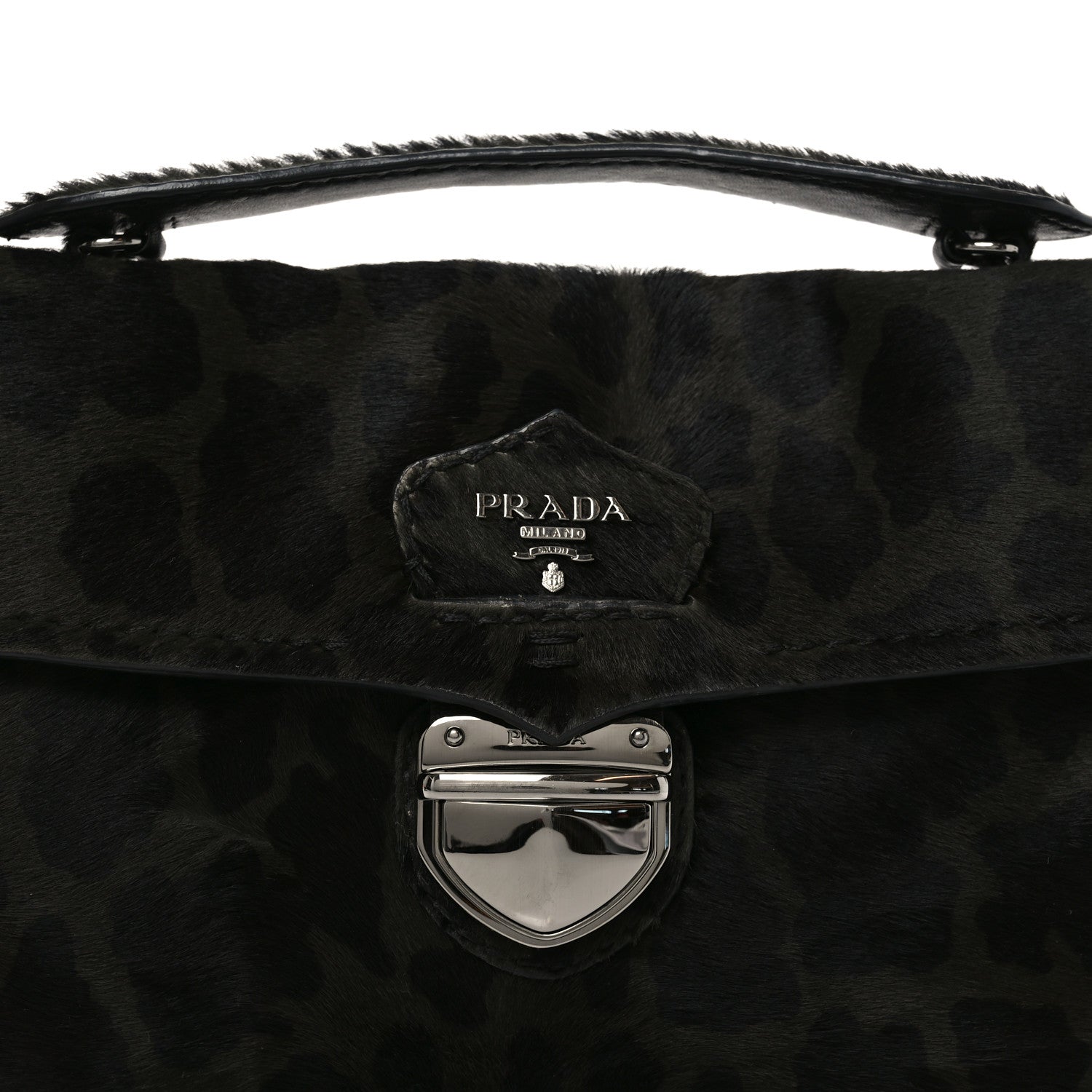 PRADA ヒョウ柄ポーチ CAVALLINO PRADA ヒョウ柄ポーチ 【公式通販】