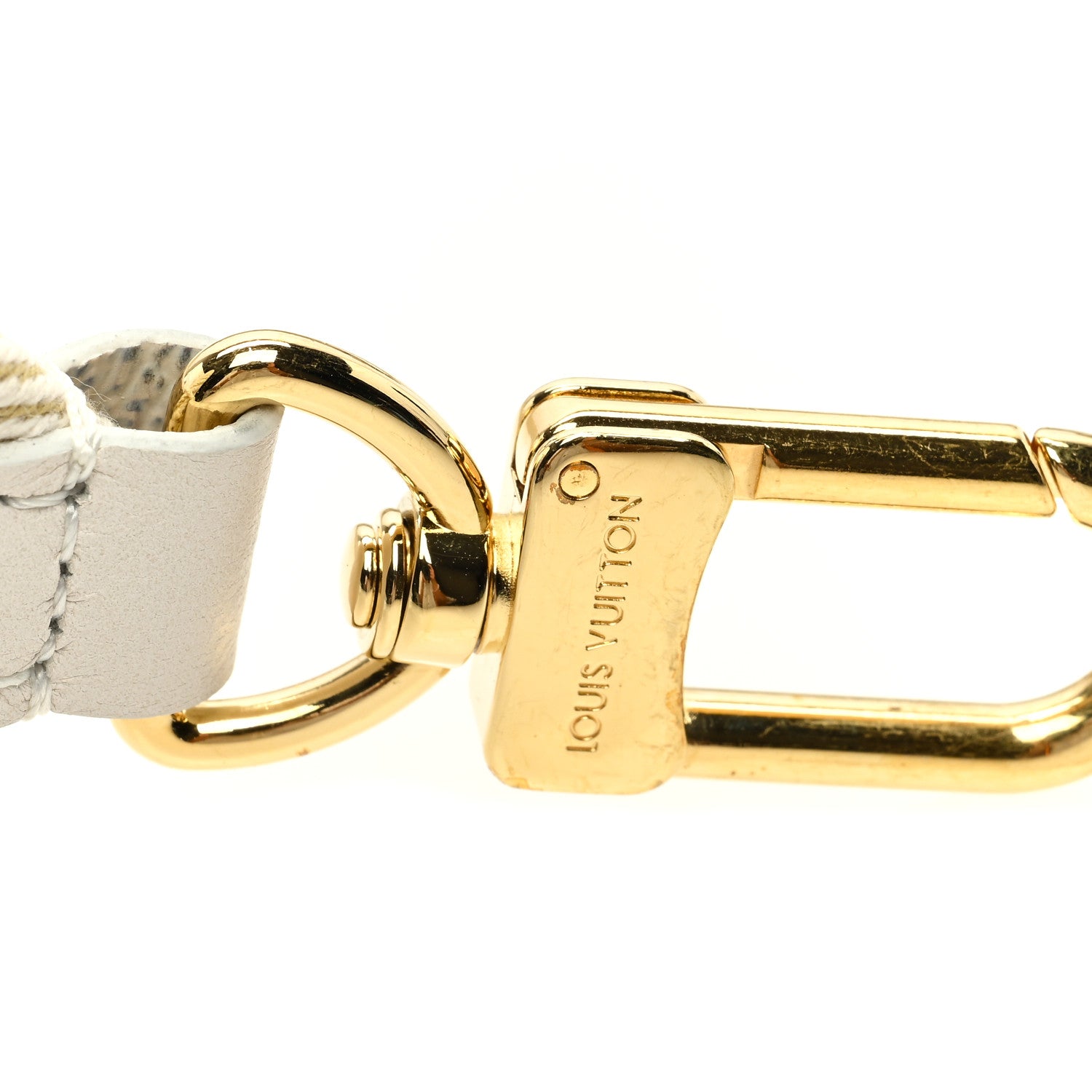 Louis Vuitton Jacquard Adjustable Shoulder Strap New Cream 4 of 4