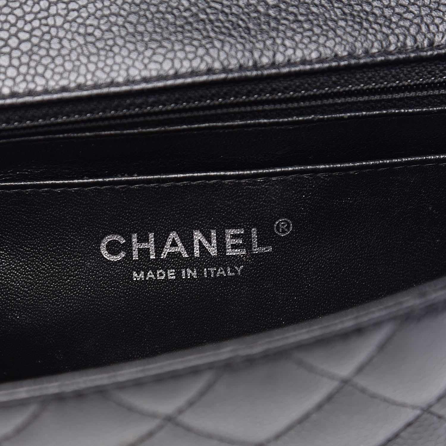 Chanel Caviar Quilted Mini Rectangular Flap Black 6 of 12