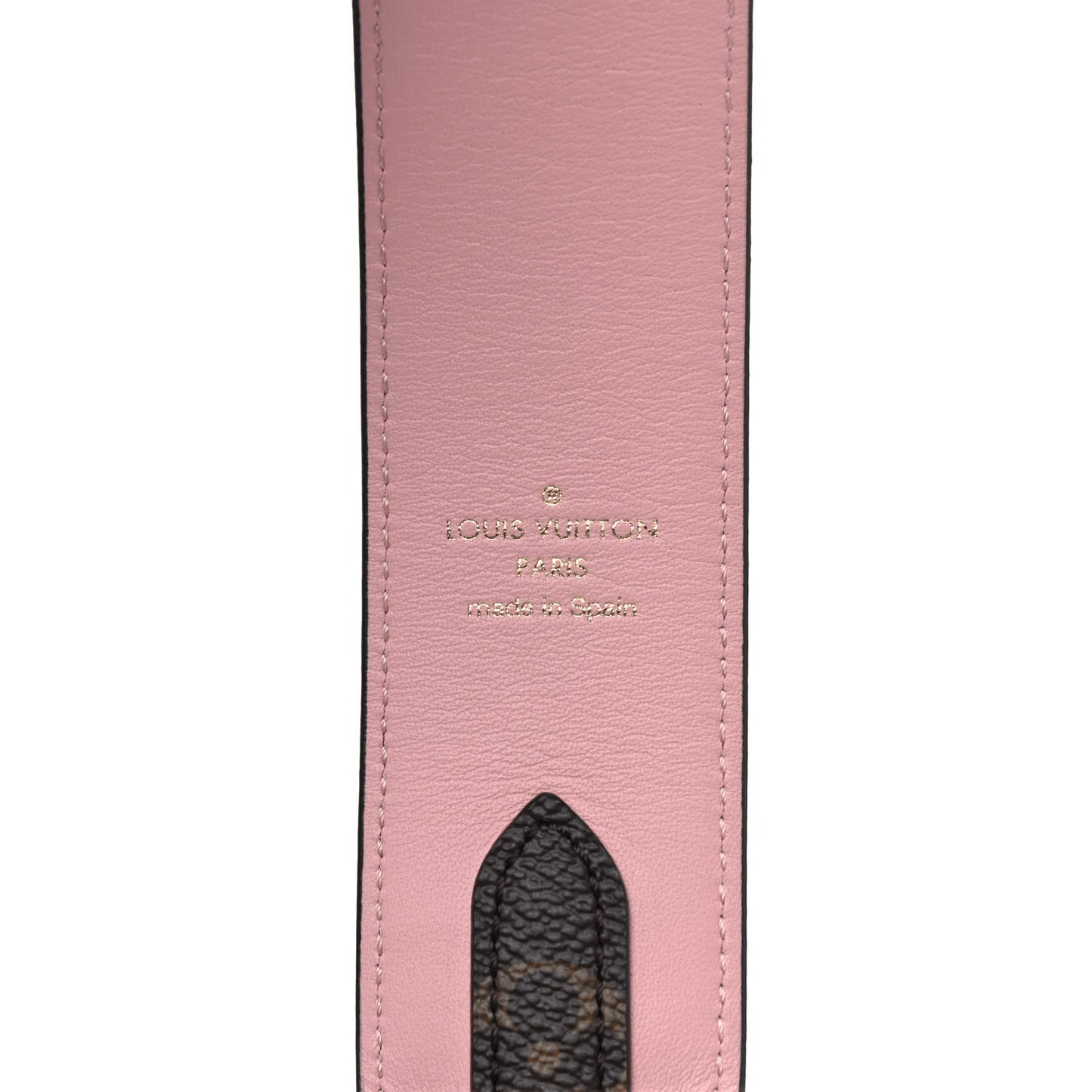 Monogram Bandouliere Shoulder Strap Rose Poudre
