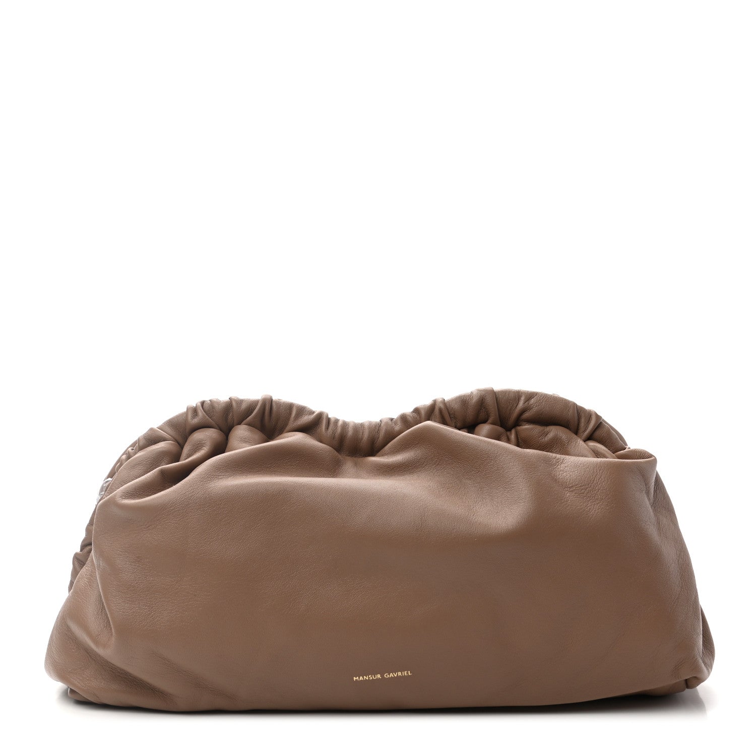 Mansur Gavriel Lambskin Cloud Clutch Biscotto 1 of 6