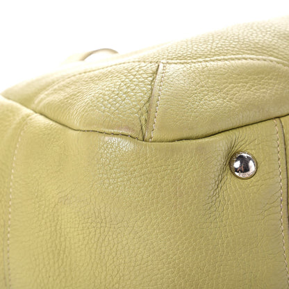 Prada Vitello Daino Side Pocket Hobo Green 19 of 22