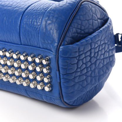 Alexander Wang Pebbled Lambskin Rockie Royal Silver Hardware 7 of 9