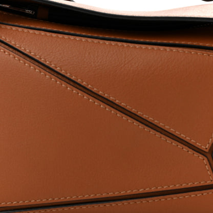 Loewe Calfskin Mini Puzzle Bag Tan 8 of 10