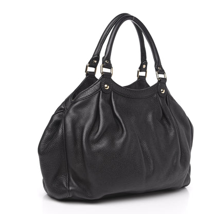 Gucci Calfskin Medium Sukey Tote Black 2 of 10