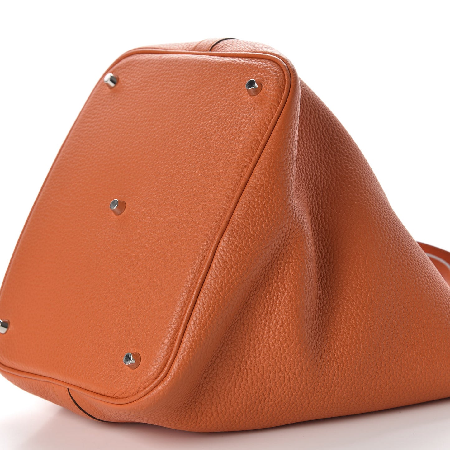Taurillon Clemence Picotin Lock 26 GM Orange