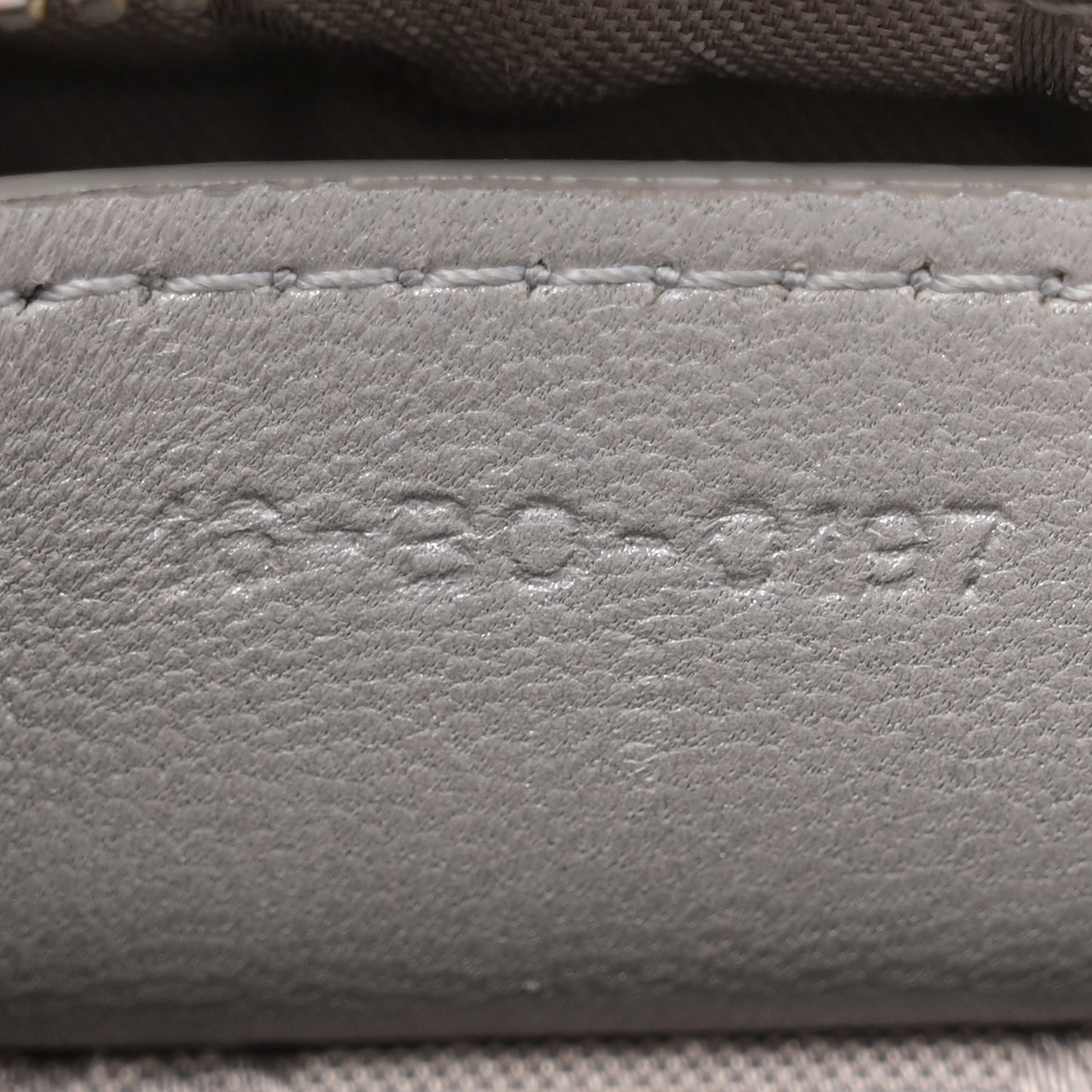 Lambskin Cannage Medium Lady Dior Grey