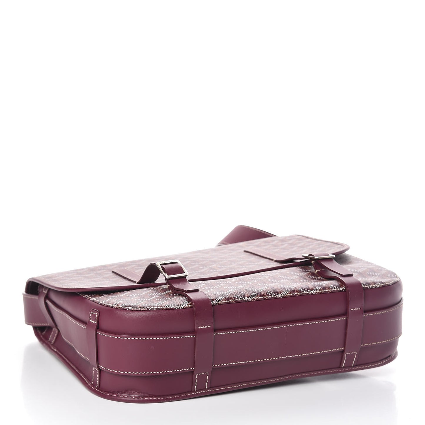Goyardine Belvedere GM Messenger Bag Bordeaux