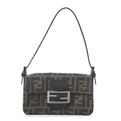 Fendi Zucca Mini Baguette Tobacco 1 of 9