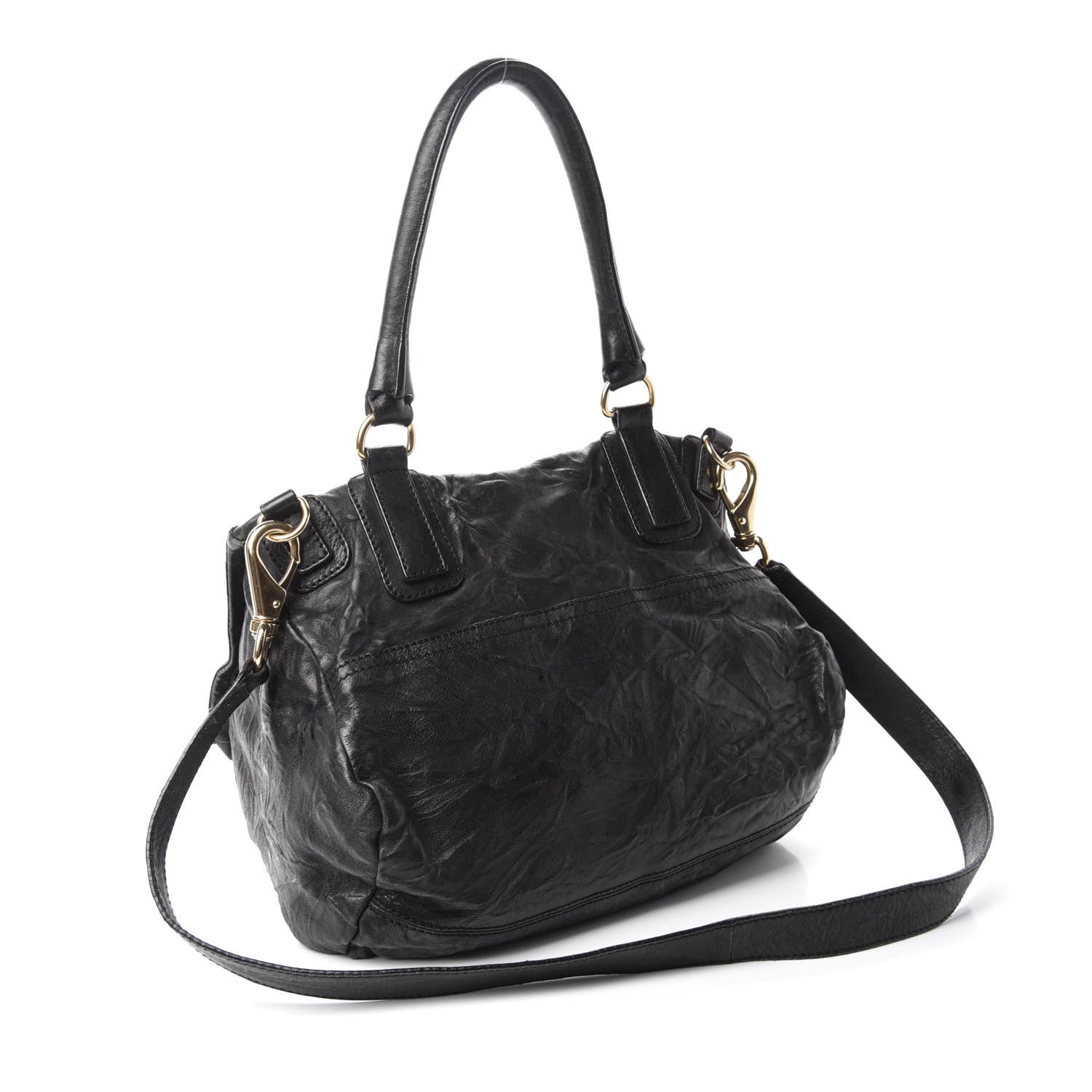 Givenchy Tumbled Sheepskin Medium Pandora Black 3 of 9