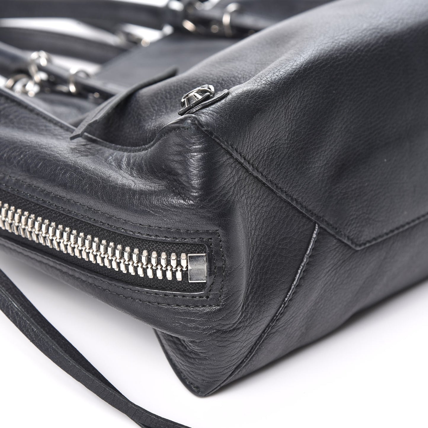 Veau Papier A6 Zip Around Tote Black