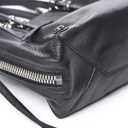 Balenciaga Veau Papier A6 Zip Around Tote Black 5 of 10