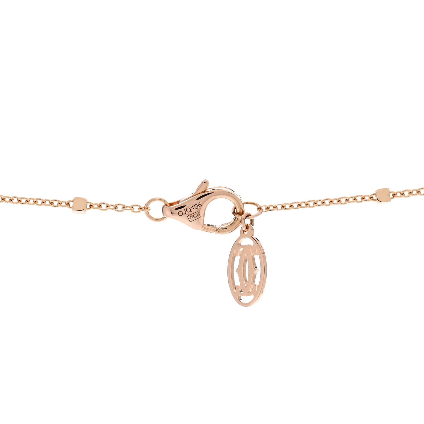 18K Pink Gold Small Clash de Cartier Necklace