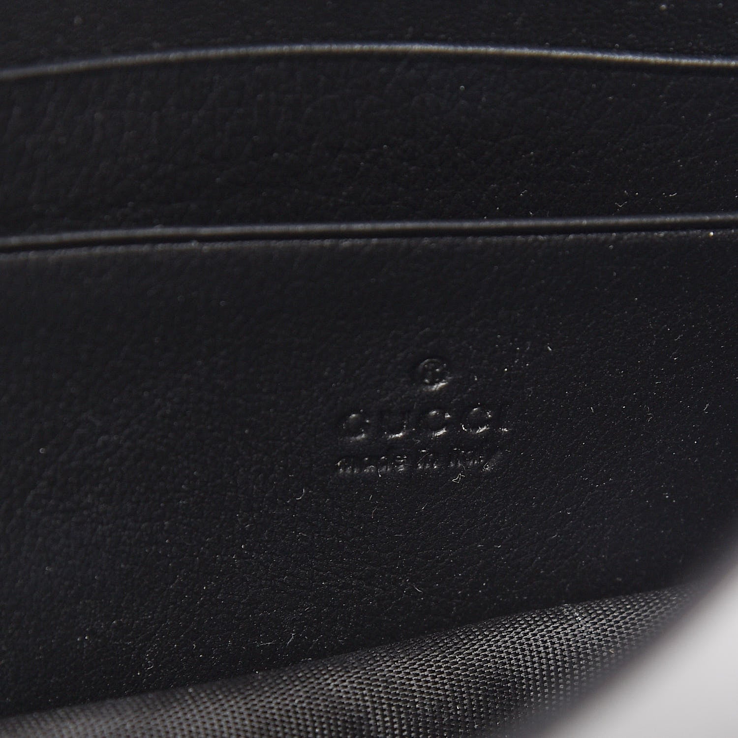 Gucci Calfskin Icon Wallet Black 6 of 11