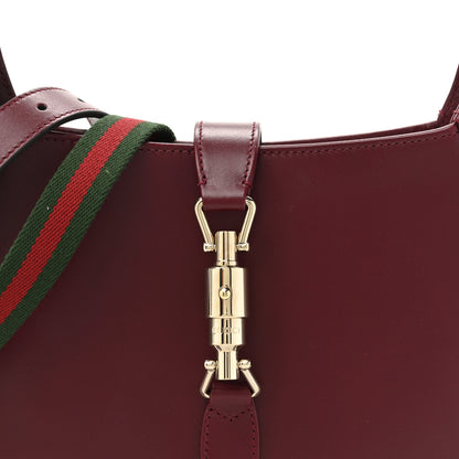 Gucci Ancora Calfskin Web Medium Jackie 1961 Hobo Rosso 8 of 14