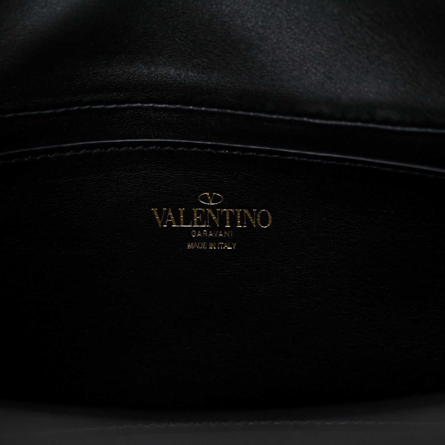 Valentino Garavani Nappa Stud Sign Hobo Black 7 of 13