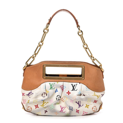 Louis Vuitton Monogram Multicolor Judy PM White 1 of 9