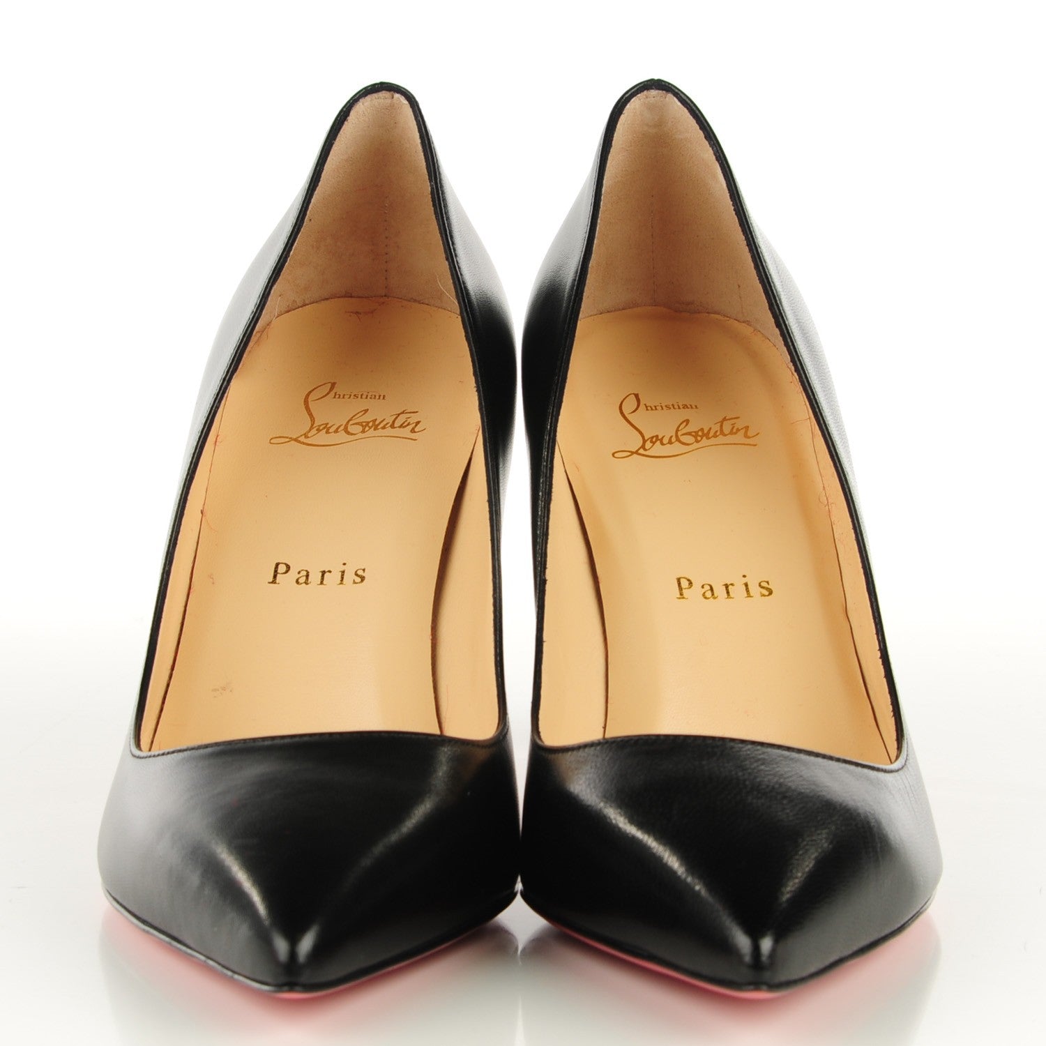 Christian Louboutin Kid Pigalle 85 Pumps 38.5 Black 2 of 7