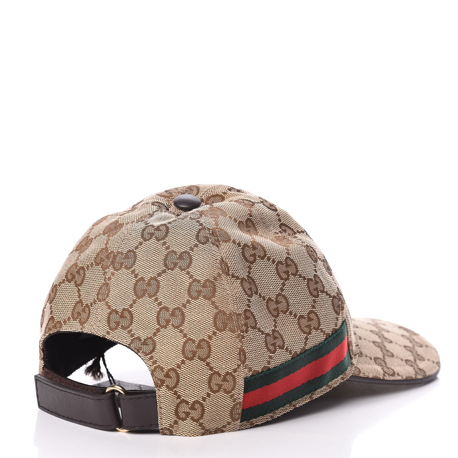 Gucci Monogram Web Baseball Hat S Beige Cocoa 4 of 7