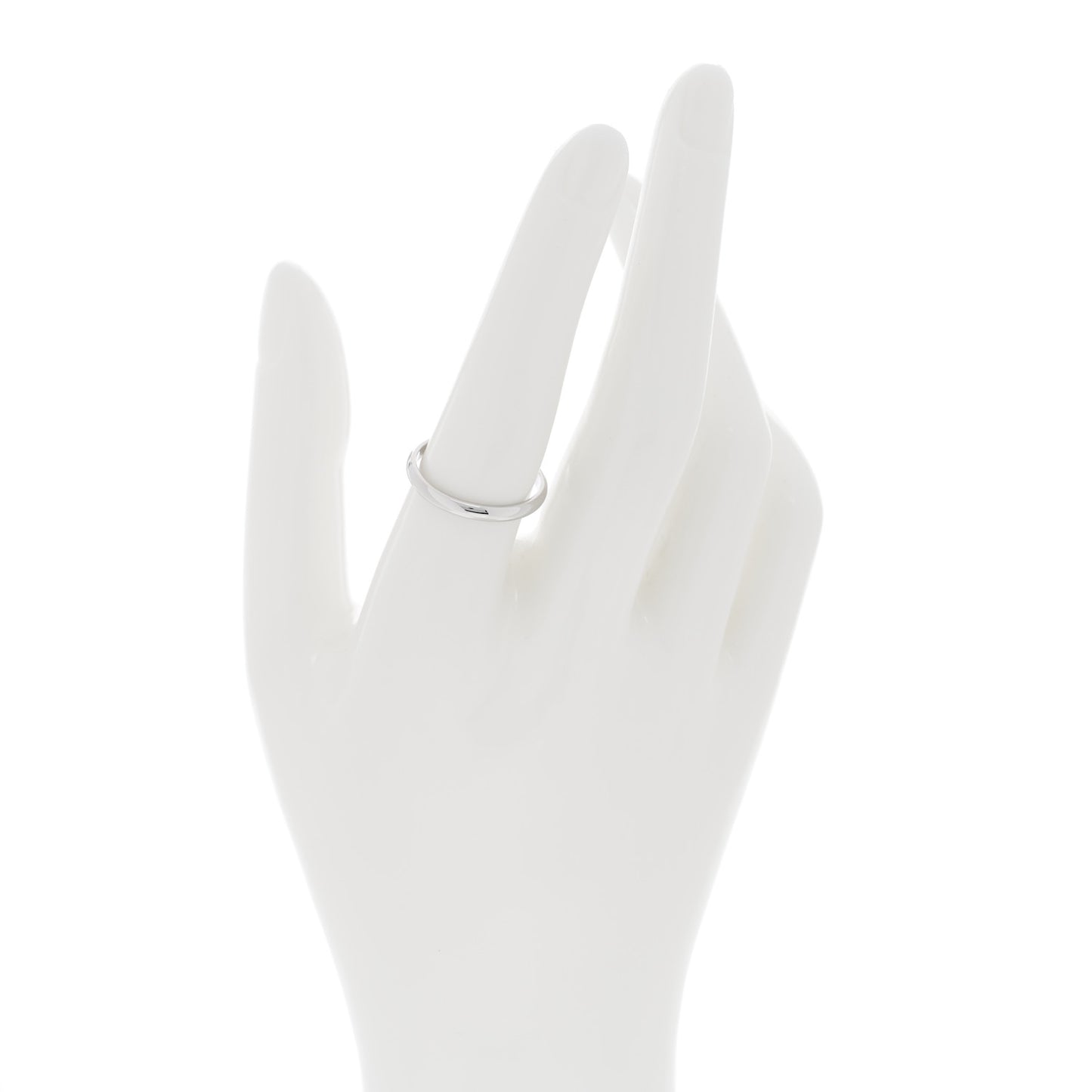 Platinum 2.5mm 1895 Wedding Band Ring 56 7.5
