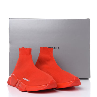 Balenciaga Neoprene Knit Mens Speed Sneakers 41 Red 10 of 10