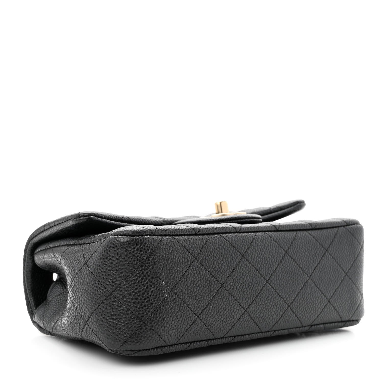 Chanel Caviar Quilted Mini Rectangular Flap Black 4 of 12