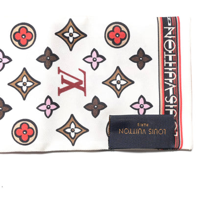 Louis Vuitton Silk Street Monogram Bandeau Beige 3 of 4