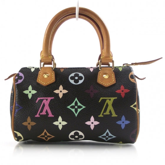 Monogram Multicolor Mini Sac HL Speedy Black