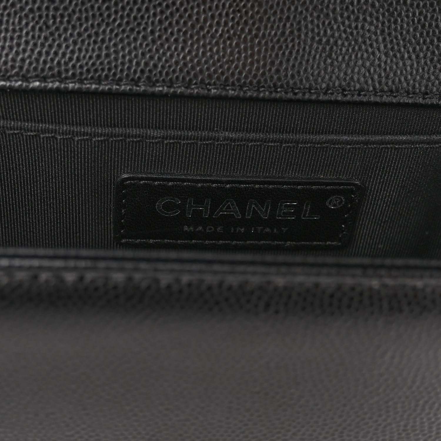 Chanel Caviar Quilted Medium Boy Flap Black 6 of 11