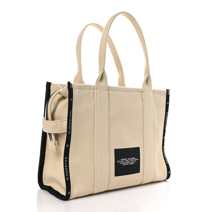 Marc Jacobs Jacquard Large The Traveler Tote Bag Warm Sand 3 of 9