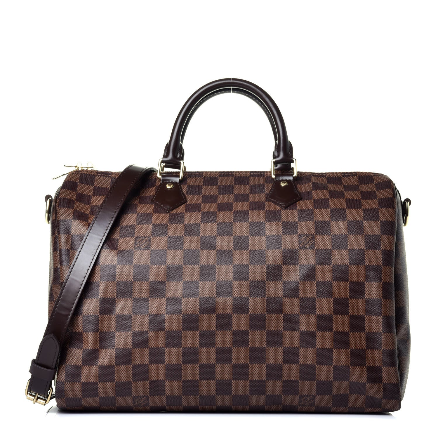 Louis Vuitton Damier Ebene Speedy Bandouliere 35 1 of 10