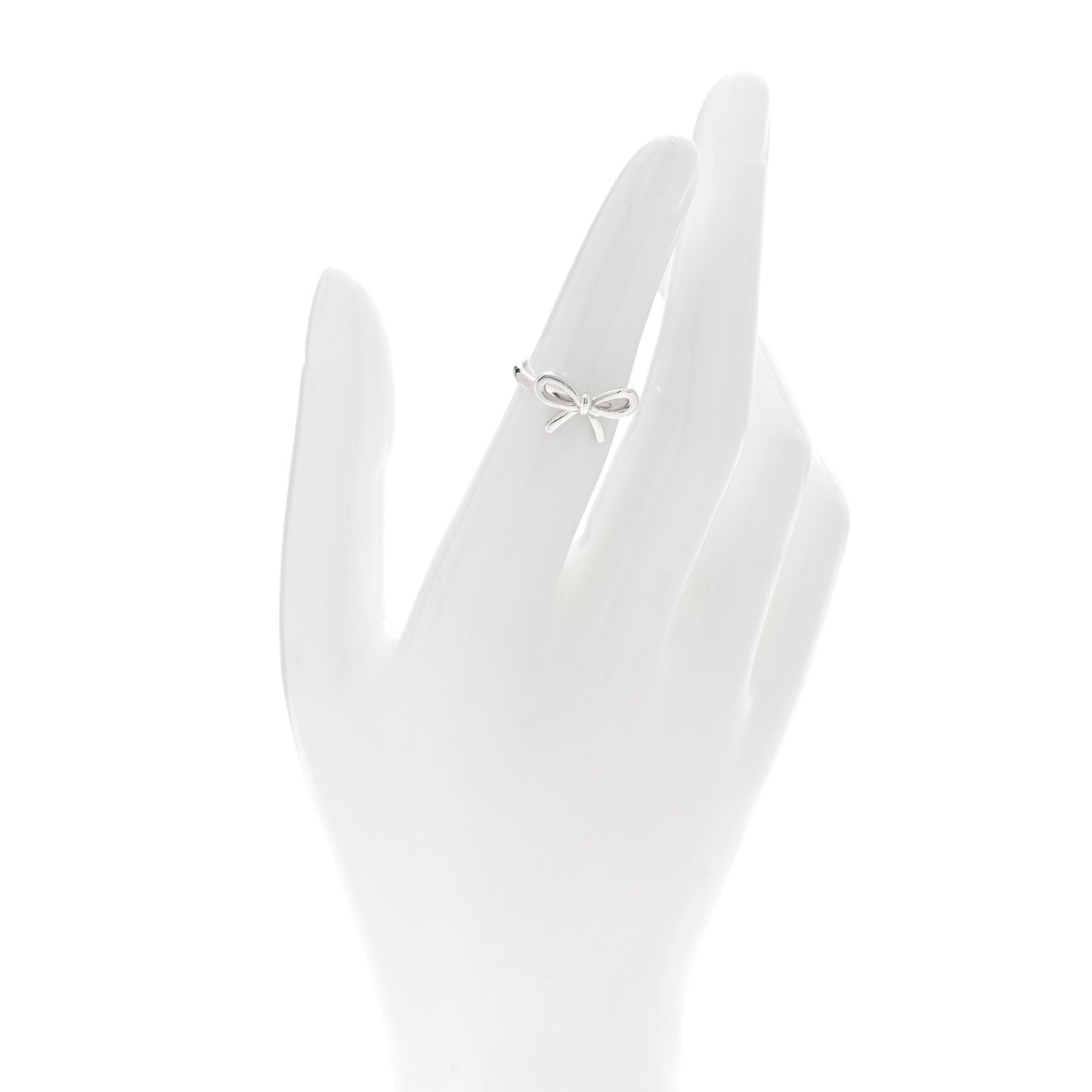 Sterling Silver Bow Ring 48 4.5