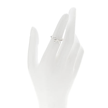 Tiffany Sterling Silver Bow Ring 48 4.5 2 of 4