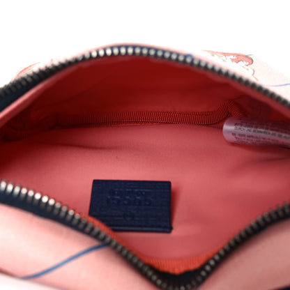 Gucci Coated Canvas Interlocking G Jetsons Childrens Belt Bag Pink 5 of 10