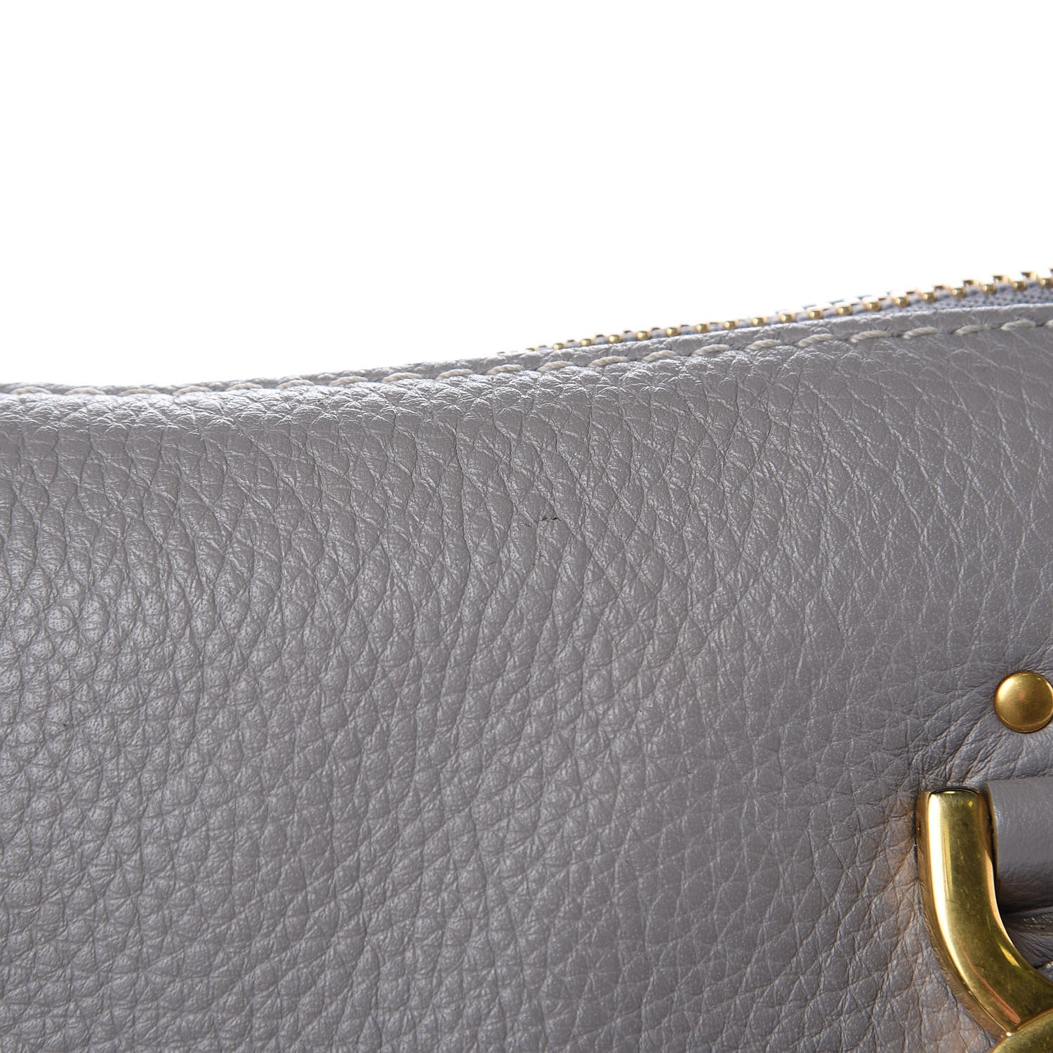 Chloe Calfskin Medium Marcie Satchel Cashmere Grey 10 of 18