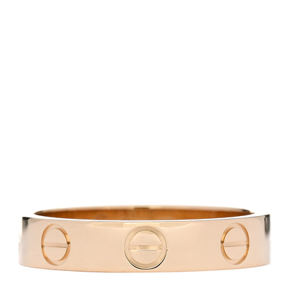 Cartier 18K Yellow Gold 3.5mm LOVE Wedding Band Ring 49 4.75 1 of 6