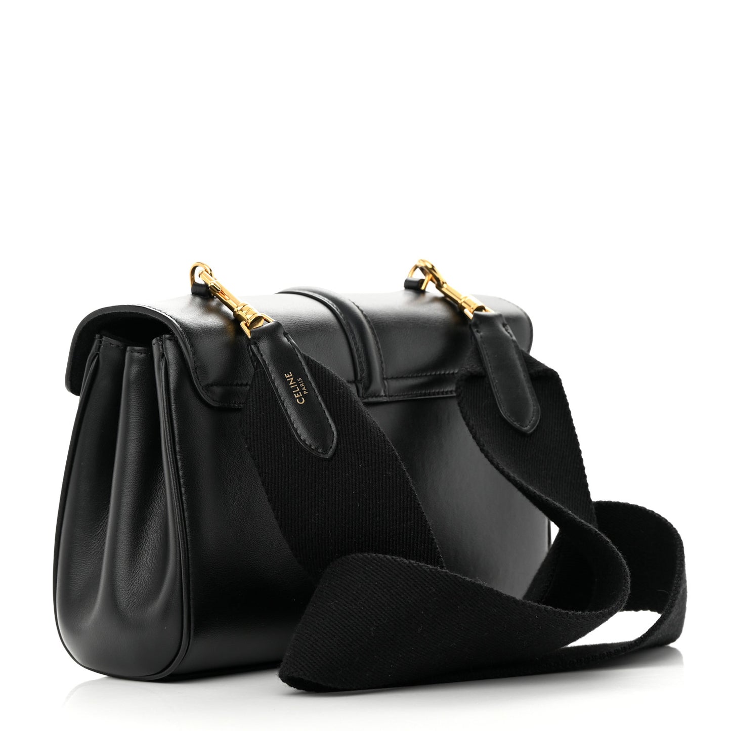 Smooth Calfskin Teen 16 Crossbody Bag Black