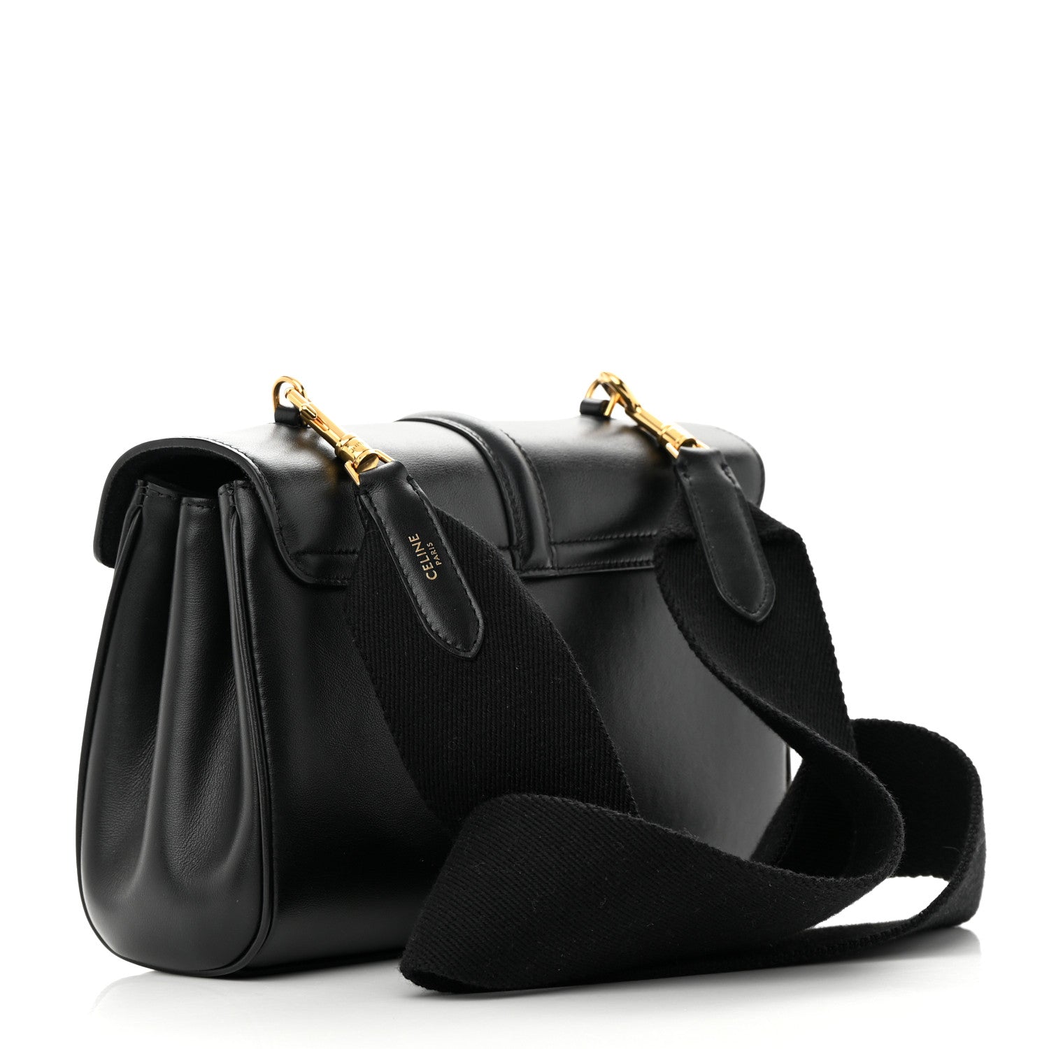 Celine Smooth Calfskin Teen 16 Crossbody Bag Black 2 of 14