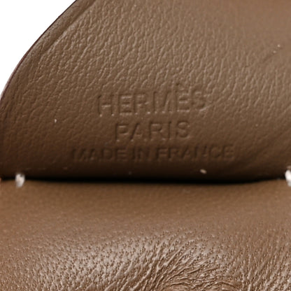 Hermes Milo Lambskin Grigri Rodeo Pegase Horse Bag Charm PM Etoupe 4 of 5