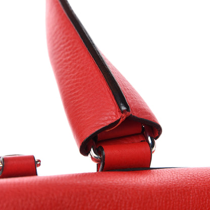 Givenchy Calfskin Small Pandora Pure Flap Bag Medium Red 8 of 12