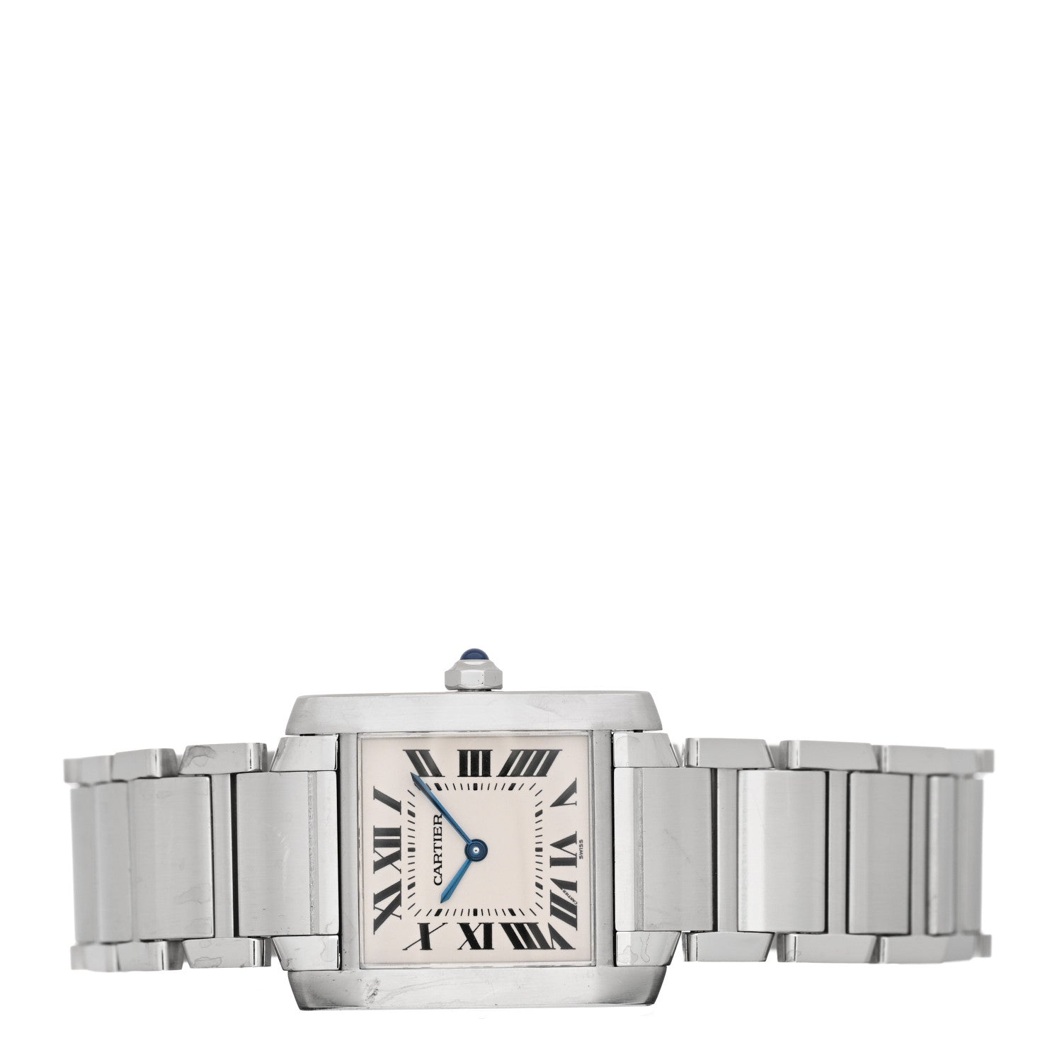 Cartier Stainless Steel 25mm Tank Francaise Quartz Watch 2 of 4