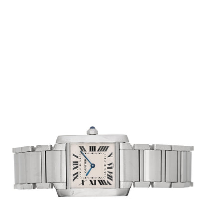 Cartier Stainless Steel 25mm Tank Francaise Quartz Watch 2 of 4