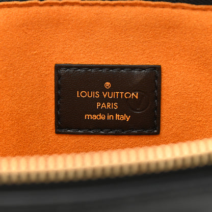 Louis Vuitton Lambskin Embossed Monogram Coussin MM Black 6 of 9