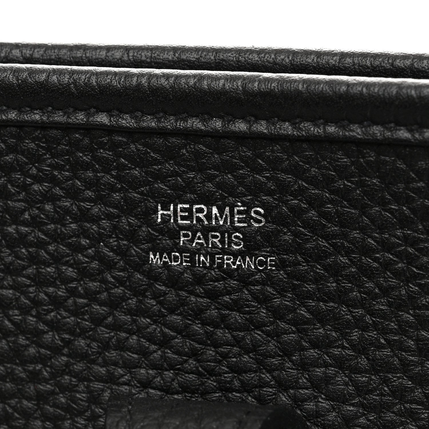Hermes Taurillon Clemence Evelyne III PM Black 6 of 11