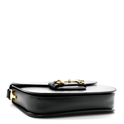 Gucci Azalea Calfskin Horsebit 1955 Shoulder Bag Black 4 of 10